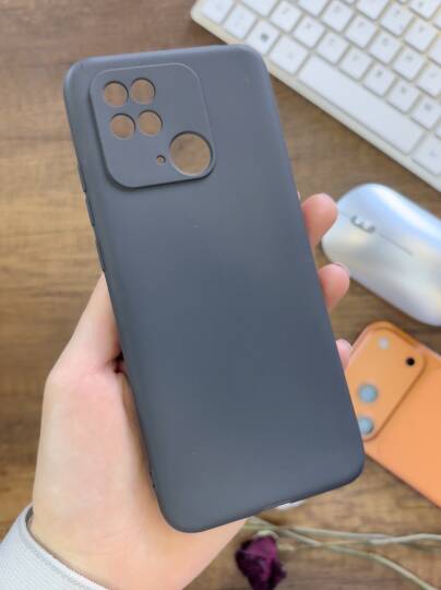 Redmi 10C / Poco C40 Uyumlu Kamera Korumalı Darbeye Dayanıklı Renk Atmayan Fab Silikon Kılıf - 29