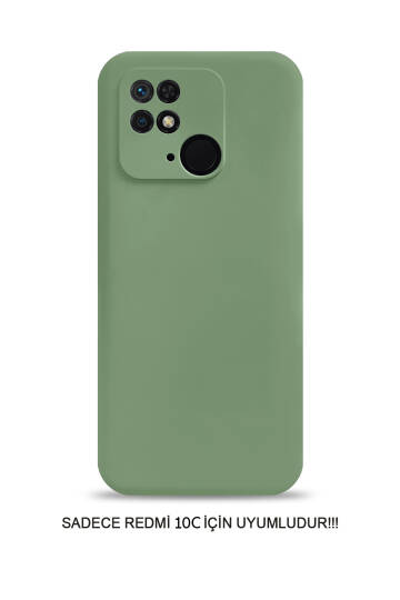 Redmi 10C / Poco C40 Uyumlu Kamera Korumalı Darbeye Dayanıklı Renk Atmayan Fab Silikon Kılıf - 31