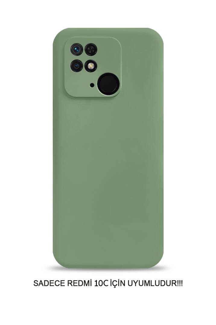 Redmi 10C / Poco C40 Uyumlu Kamera Korumalı Darbeye Dayanıklı Renk Atmayan Fab Silikon Kılıf - 31