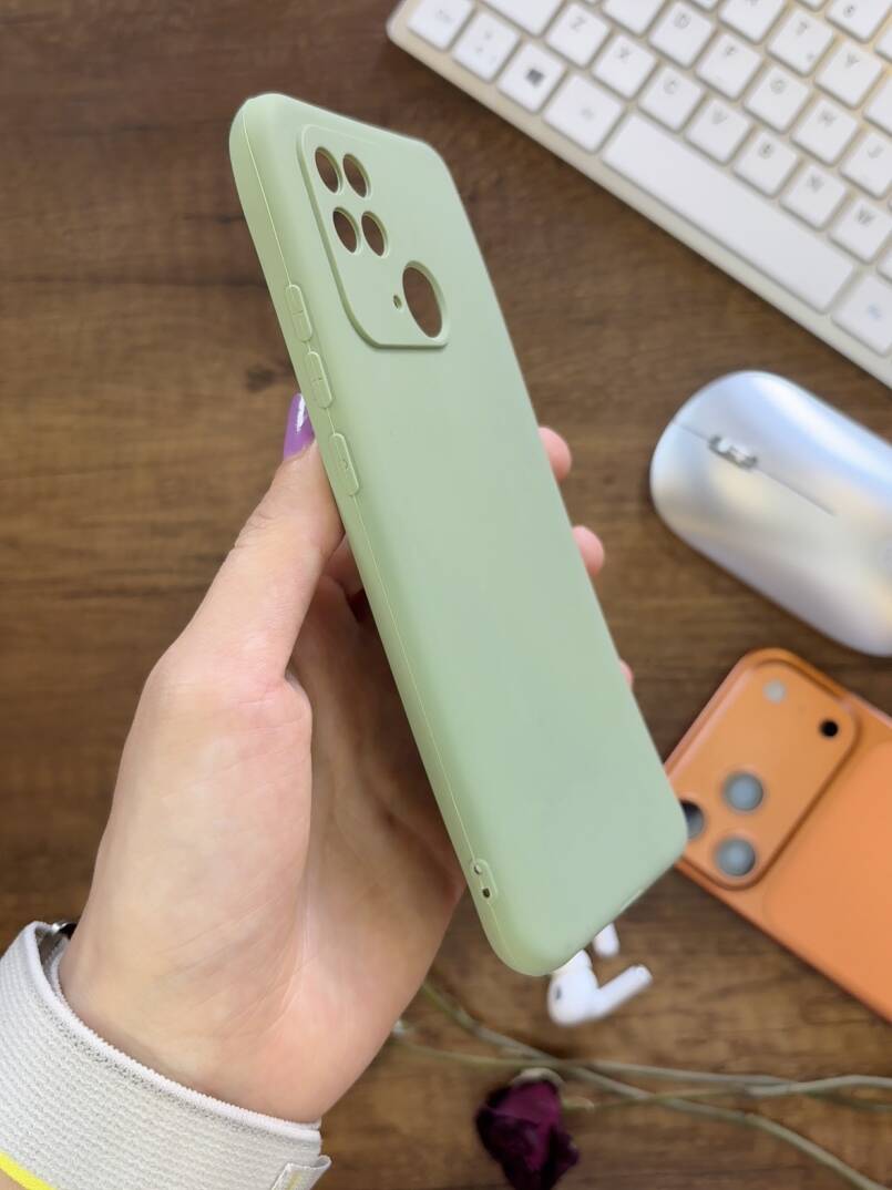 Redmi 10C / Poco C40 Uyumlu Kamera Korumalı Darbeye Dayanıklı Renk Atmayan Fab Silikon Kılıf - 32