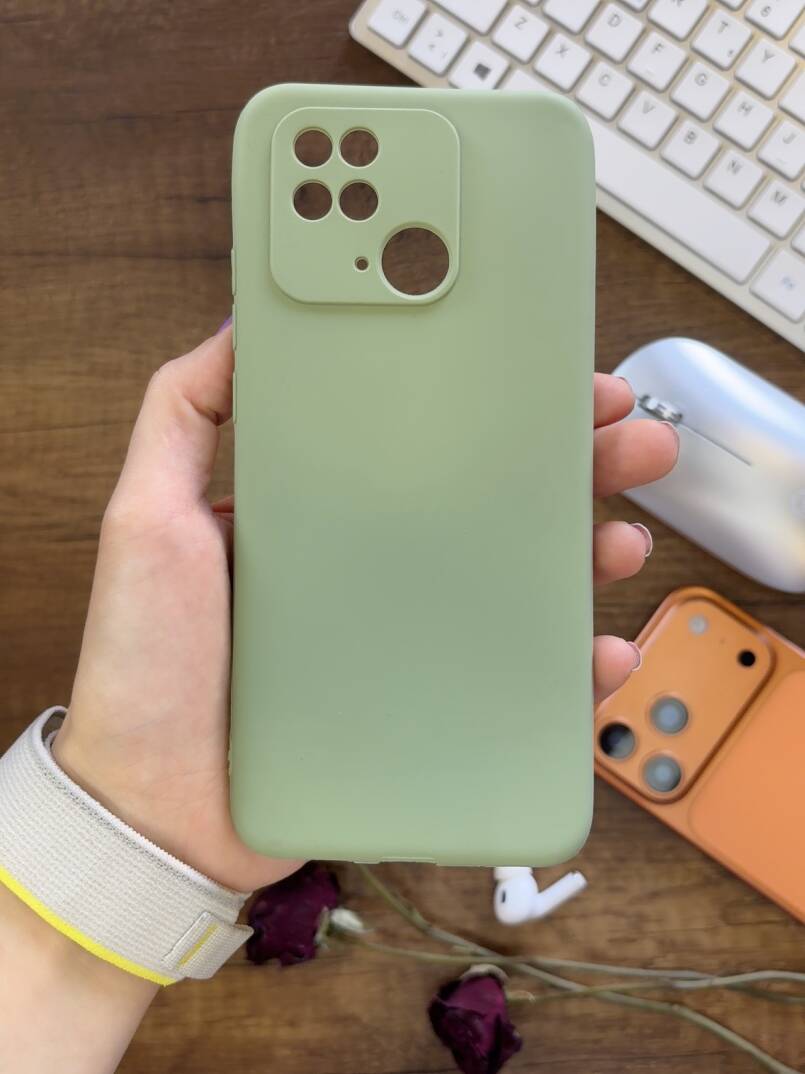 Redmi 10C / Poco C40 Uyumlu Kamera Korumalı Darbeye Dayanıklı Renk Atmayan Fab Silikon Kılıf - 34
