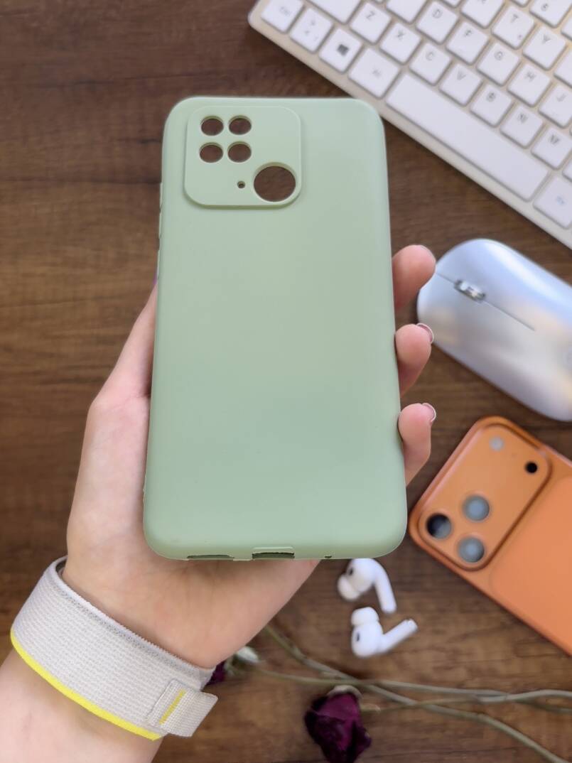 Redmi 10C / Poco C40 Uyumlu Kamera Korumalı Darbeye Dayanıklı Renk Atmayan Fab Silikon Kılıf - 35