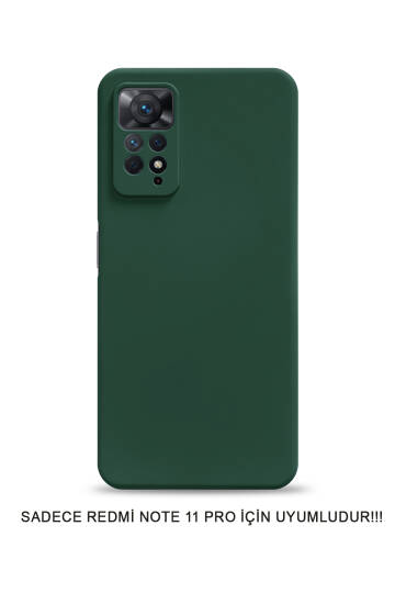 Redmi Note 11 Pro / Redmi Note 12 Pro 4G Kamera Korumalı Dayanıklı Renk Atmayan Fab Silikon Kılıf