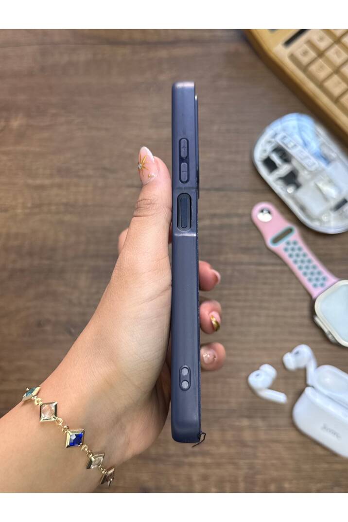 Redmi Note 11 Pro 4G Uyumlu Premium Deri Dokulu Darbelere Karşı Dayanıklı Nazal Silikon Kılıf - 2