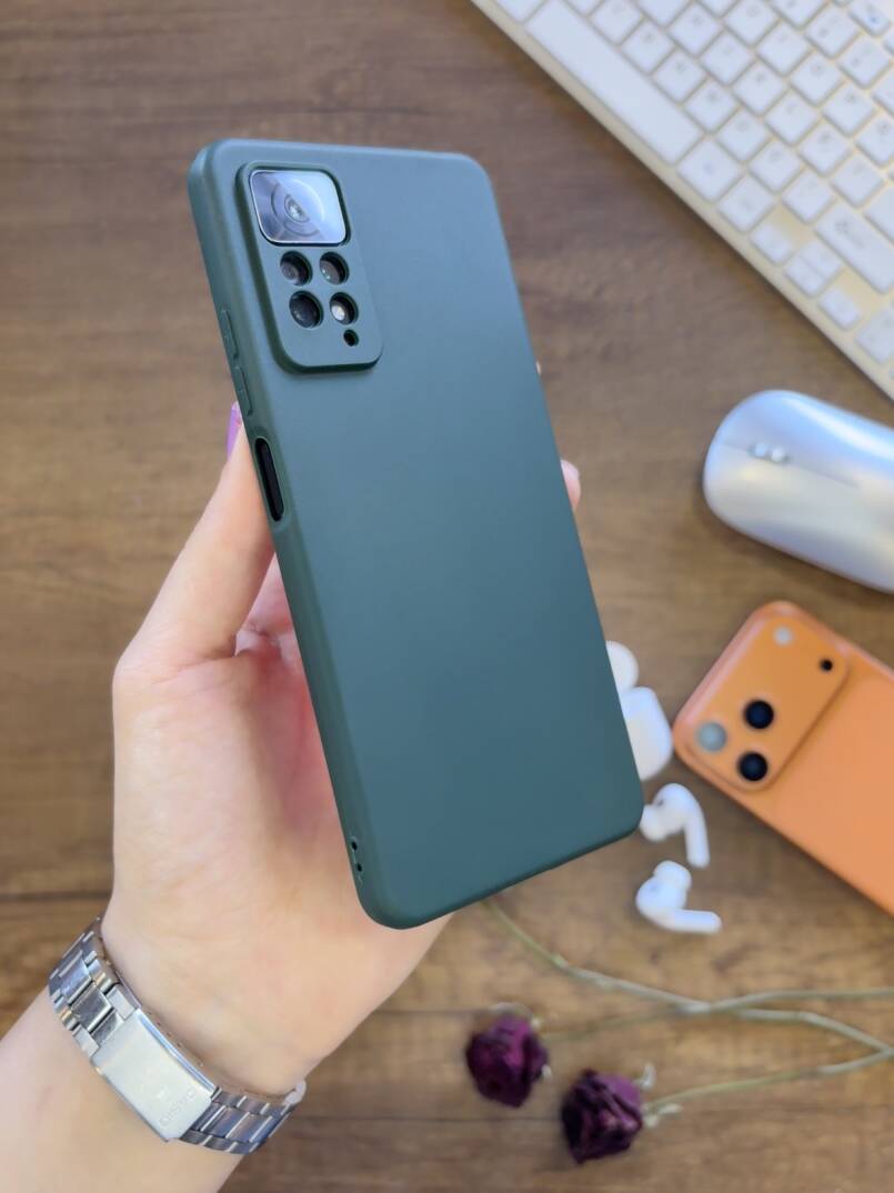 Redmi Note 11 Pro / Redmi Note 12 Pro 4G Kamera Korumalı Dayanıklı Renk Atmayan Fab Silikon Kılıf - 4