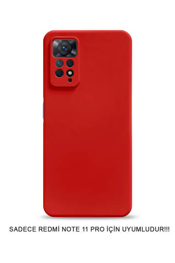 Redmi Note 11 Pro / Redmi Note 12 Pro 4G Kamera Korumalı Dayanıklı Renk Atmayan Fab Silikon Kılıf - 6