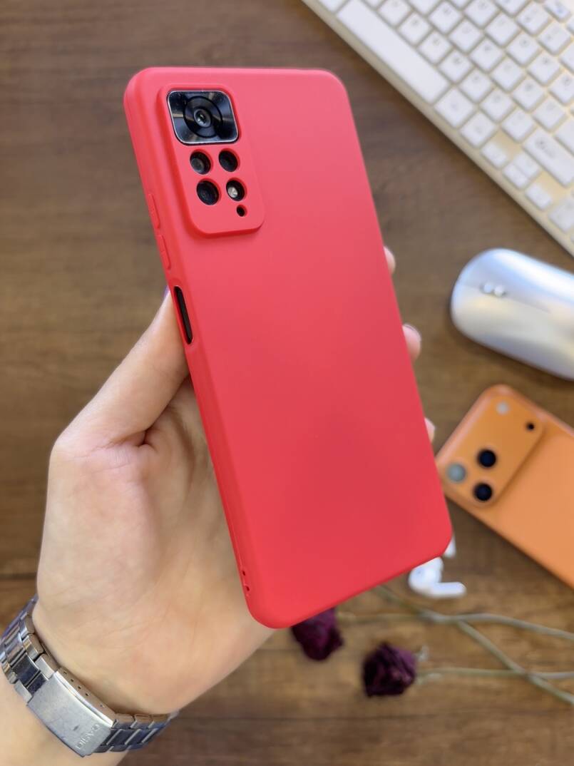 Redmi Note 11 Pro / Redmi Note 12 Pro 4G Kamera Korumalı Dayanıklı Renk Atmayan Fab Silikon Kılıf - 9