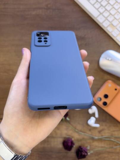 Redmi Note 11 Pro / Redmi Note 12 Pro 4G Kamera Korumalı Dayanıklı Renk Atmayan Fab Silikon Kılıf - 12
