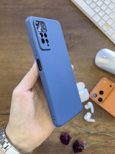 Redmi Note 11 Pro / Redmi Note 12 Pro 4G Kamera Korumalı Dayanıklı Renk Atmayan Fab Silikon Kılıf - 13