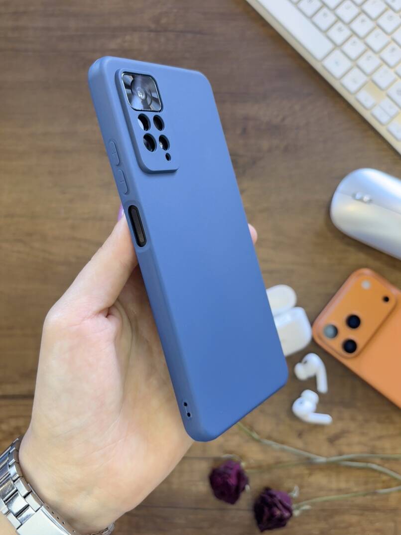 Redmi Note 11 Pro / Redmi Note 12 Pro 4G Kamera Korumalı Dayanıklı Renk Atmayan Fab Silikon Kılıf - 13