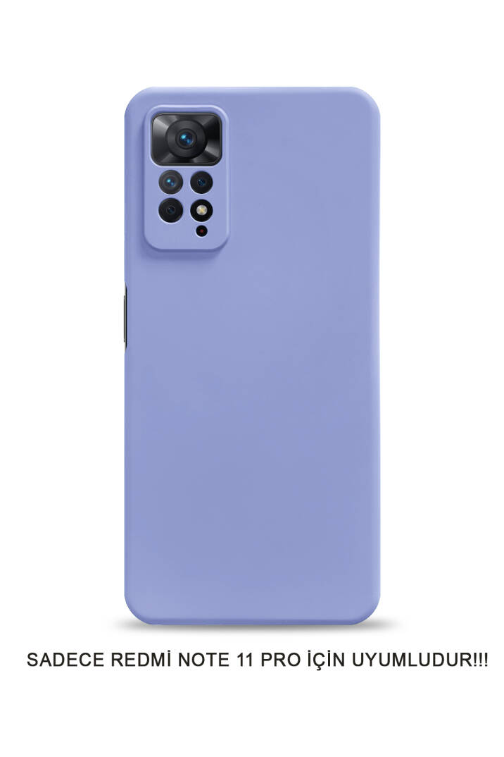 Redmi Note 11 Pro / Redmi Note 12 Pro 4G Kamera Korumalı Dayanıklı Renk Atmayan Fab Silikon Kılıf - 16
