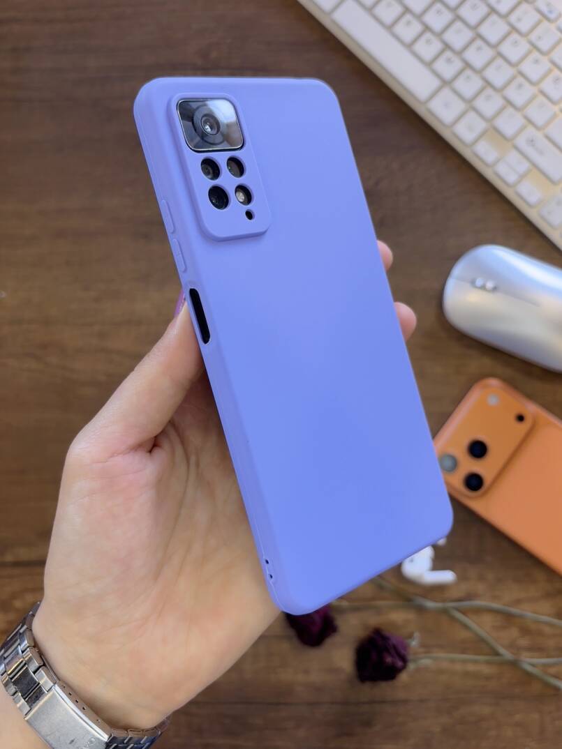Redmi Note 11 Pro / Redmi Note 12 Pro 4G Kamera Korumalı Dayanıklı Renk Atmayan Fab Silikon Kılıf - 19