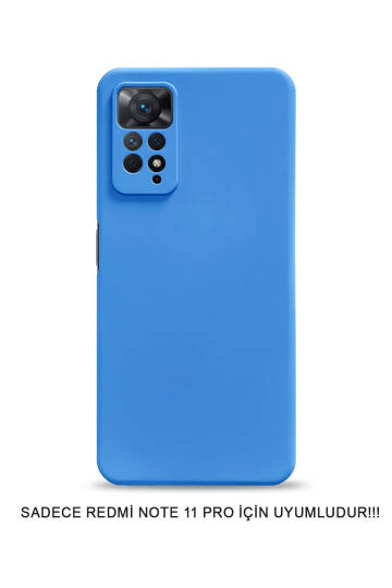 Redmi Note 11 Pro / Redmi Note 12 Pro 4G Kamera Korumalı Dayanıklı Renk Atmayan Fab Silikon Kılıf - 21