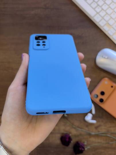 Redmi Note 11 Pro / Redmi Note 12 Pro 4G Kamera Korumalı Dayanıklı Renk Atmayan Fab Silikon Kılıf - 22