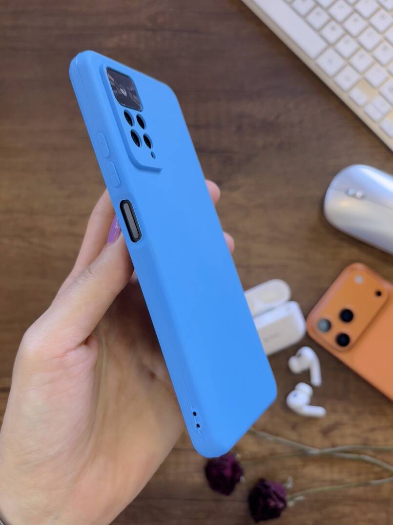 Redmi Note 11 Pro / Redmi Note 12 Pro 4G Kamera Korumalı Dayanıklı Renk Atmayan Fab Silikon Kılıf - 23