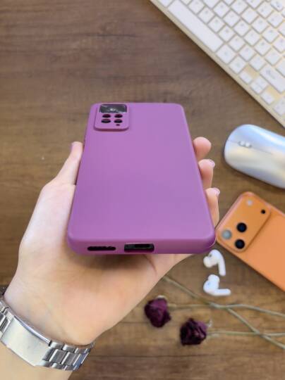 Redmi Note 11 Pro / Redmi Note 12 Pro 4G Kamera Korumalı Dayanıklı Renk Atmayan Fab Silikon Kılıf - 27