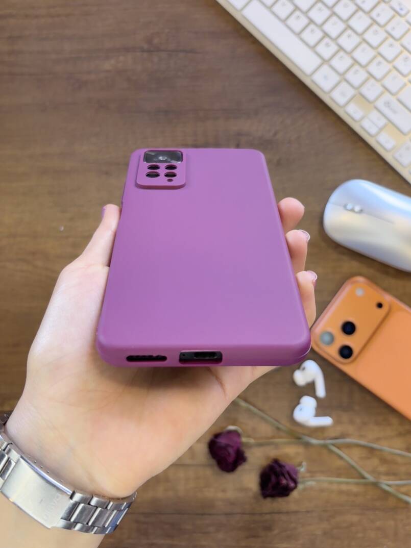 Redmi Note 11 Pro / Redmi Note 12 Pro 4G Kamera Korumalı Dayanıklı Renk Atmayan Fab Silikon Kılıf - 27