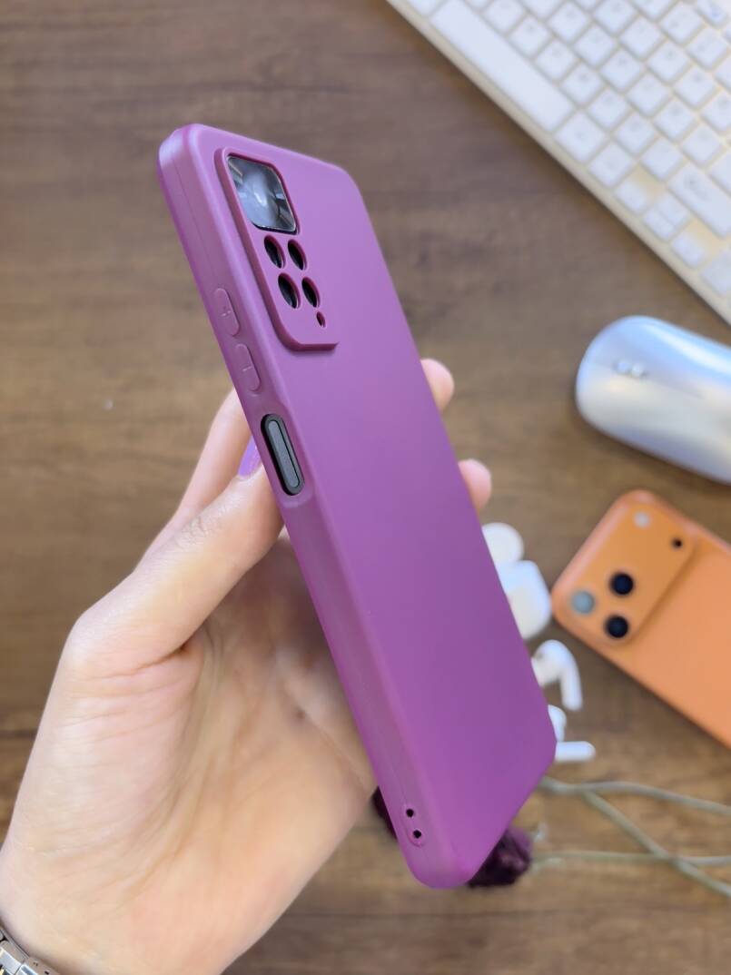 Redmi Note 11 Pro / Redmi Note 12 Pro 4G Kamera Korumalı Dayanıklı Renk Atmayan Fab Silikon Kılıf - 28