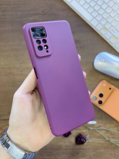 Redmi Note 11 Pro / Redmi Note 12 Pro 4G Kamera Korumalı Dayanıklı Renk Atmayan Fab Silikon Kılıf - 29