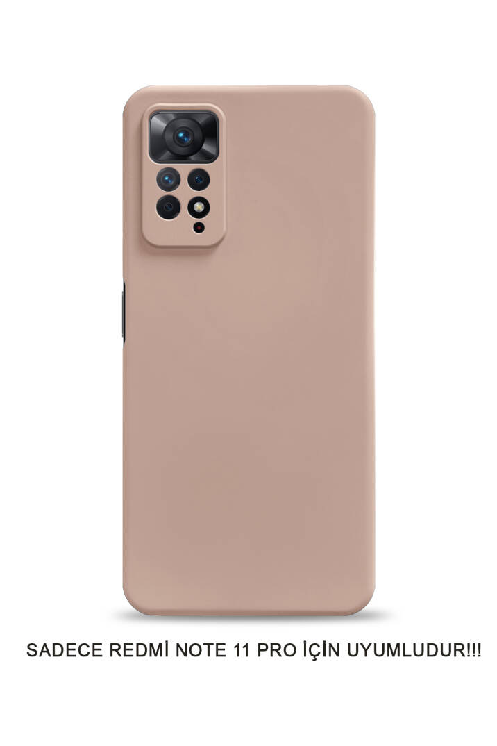 Redmi Note 11 Pro / Redmi Note 12 Pro 4G Kamera Korumalı Dayanıklı Renk Atmayan Fab Silikon Kılıf - 31