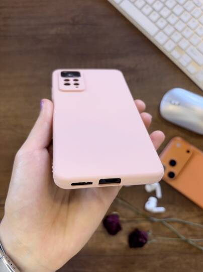 Redmi Note 11 Pro / Redmi Note 12 Pro 4G Kamera Korumalı Dayanıklı Renk Atmayan Fab Silikon Kılıf - 32