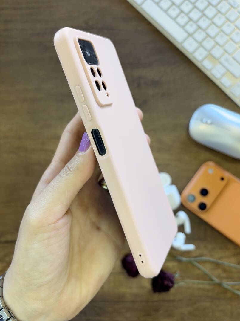 Redmi Note 11 Pro / Redmi Note 12 Pro 4G Kamera Korumalı Dayanıklı Renk Atmayan Fab Silikon Kılıf - 33