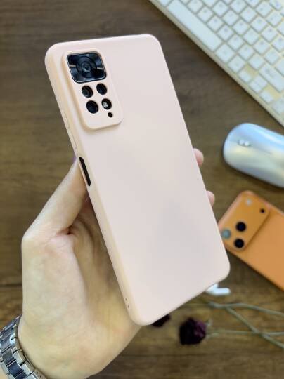 Redmi Note 11 Pro / Redmi Note 12 Pro 4G Kamera Korumalı Dayanıklı Renk Atmayan Fab Silikon Kılıf - 34