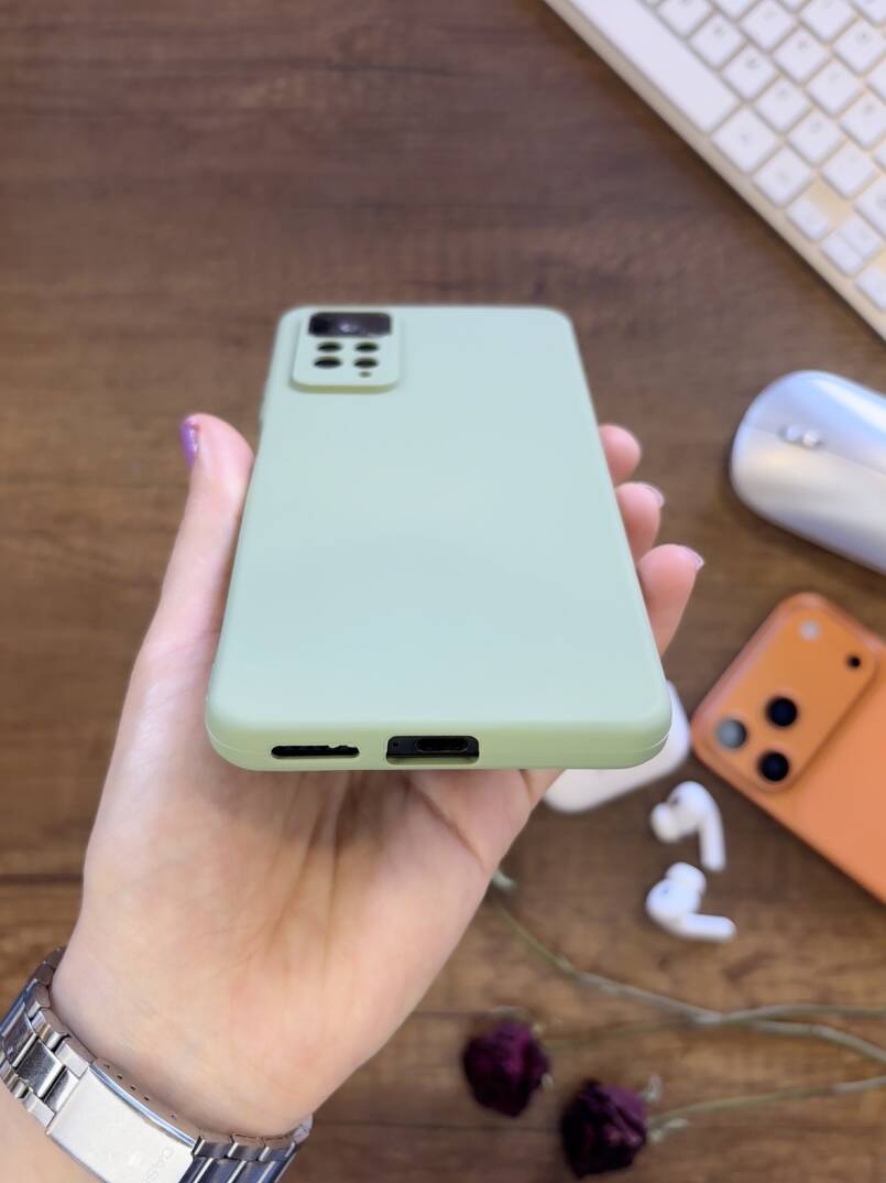 Redmi Note 11 Pro / Redmi Note 12 Pro 4G Kamera Korumalı Dayanıklı Renk Atmayan Fab Silikon Kılıf - 37