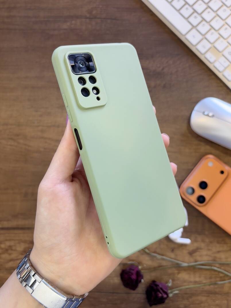 Redmi Note 11 Pro / Redmi Note 12 Pro 4G Kamera Korumalı Dayanıklı Renk Atmayan Fab Silikon Kılıf - 39