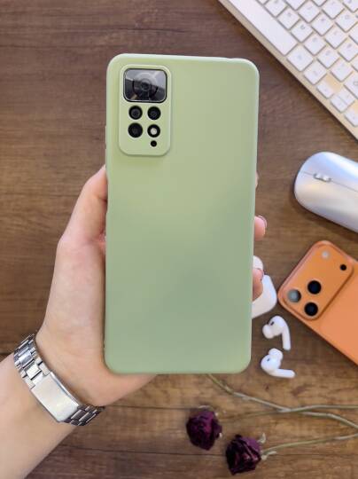 Redmi Note 11 Pro / Redmi Note 12 Pro 4G Kamera Korumalı Dayanıklı Renk Atmayan Fab Silikon Kılıf - 40