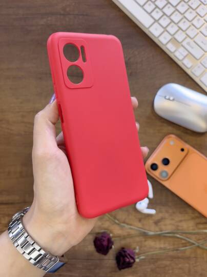 Redmi Note 11E Uyumlu Kamera Korumalı Darbeye Dayanıklı Renk Atmayan Fab Silikon Kılıf - 9