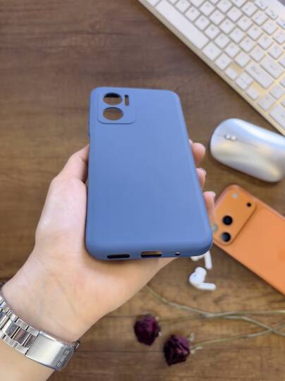Redmi Note 11E Uyumlu Kamera Korumalı Darbeye Dayanıklı Renk Atmayan Fab Silikon Kılıf - 12