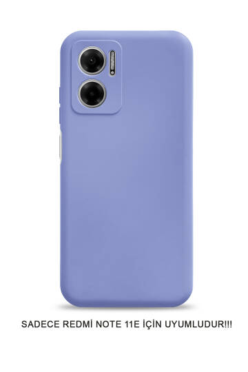 Redmi Note 11E Uyumlu Kamera Korumalı Darbeye Dayanıklı Renk Atmayan Fab Silikon Kılıf - 16