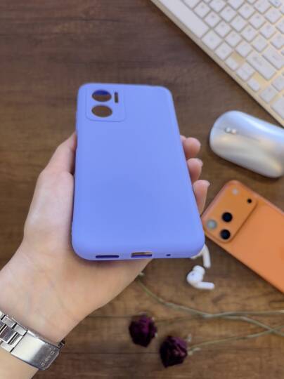 Redmi Note 11E Uyumlu Kamera Korumalı Darbeye Dayanıklı Renk Atmayan Fab Silikon Kılıf - 17
