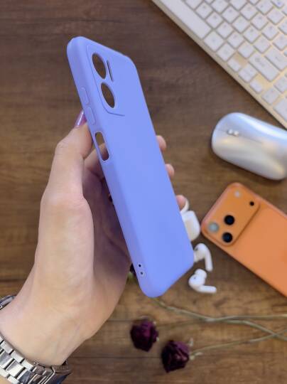Redmi Note 11E Uyumlu Kamera Korumalı Darbeye Dayanıklı Renk Atmayan Fab Silikon Kılıf - 18