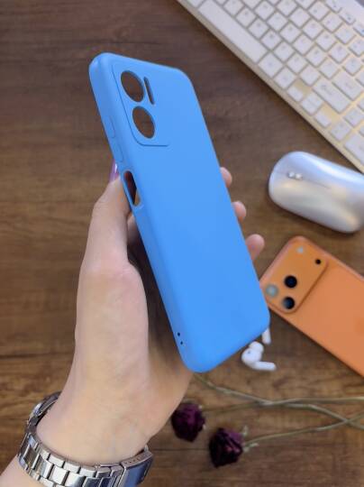 Redmi Note 11E Uyumlu Kamera Korumalı Darbeye Dayanıklı Renk Atmayan Fab Silikon Kılıf - 23