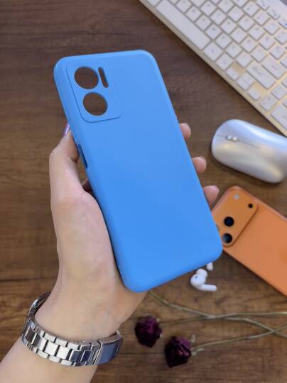 Redmi Note 11E Uyumlu Kamera Korumalı Darbeye Dayanıklı Renk Atmayan Fab Silikon Kılıf - 24