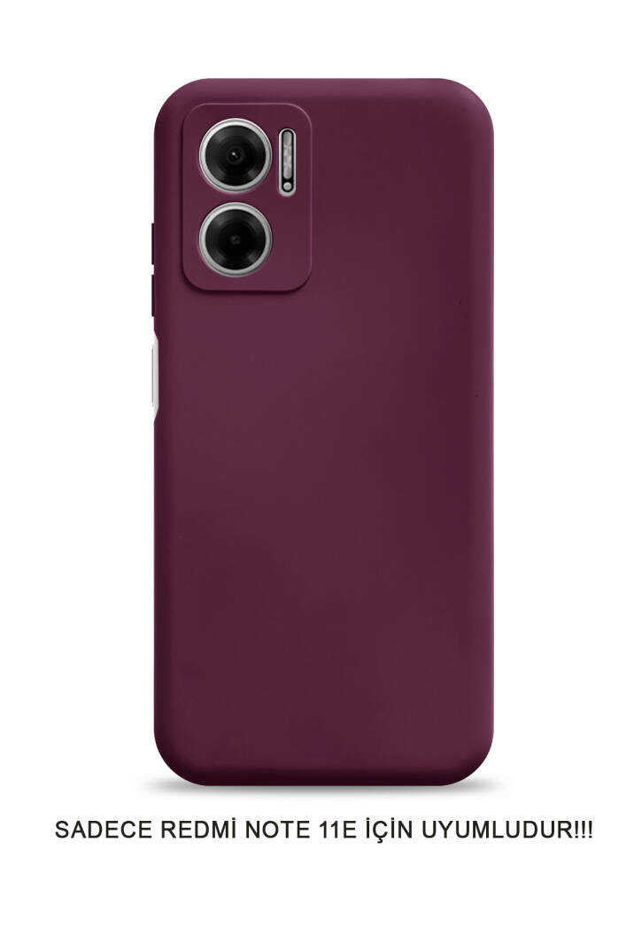 Redmi Note 11E Uyumlu Kamera Korumalı Darbeye Dayanıklı Renk Atmayan Fab Silikon Kılıf - 26