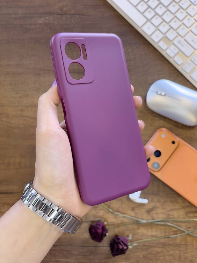 Redmi Note 11E Uyumlu Kamera Korumalı Darbeye Dayanıklı Renk Atmayan Fab Silikon Kılıf - 29