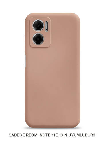 Redmi Note 11E Uyumlu Kamera Korumalı Darbeye Dayanıklı Renk Atmayan Fab Silikon Kılıf - 31