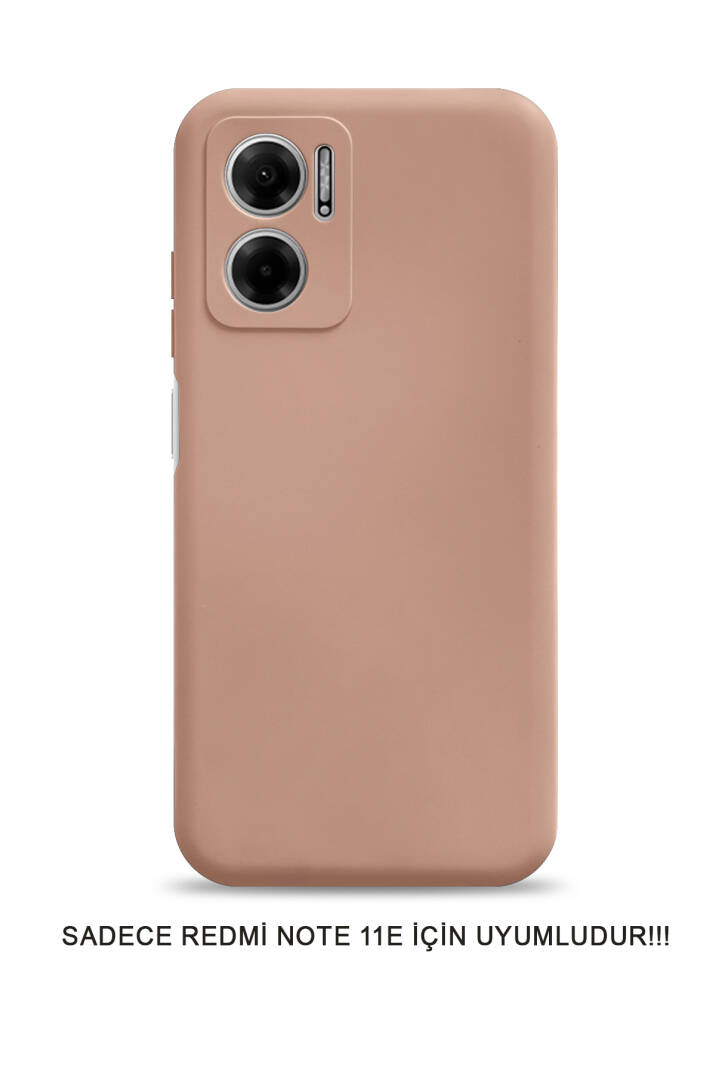 Redmi Note 11E Uyumlu Kamera Korumalı Darbeye Dayanıklı Renk Atmayan Fab Silikon Kılıf - 31