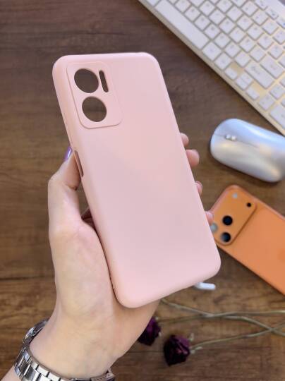 Redmi Note 11E Uyumlu Kamera Korumalı Darbeye Dayanıklı Renk Atmayan Fab Silikon Kılıf - 34