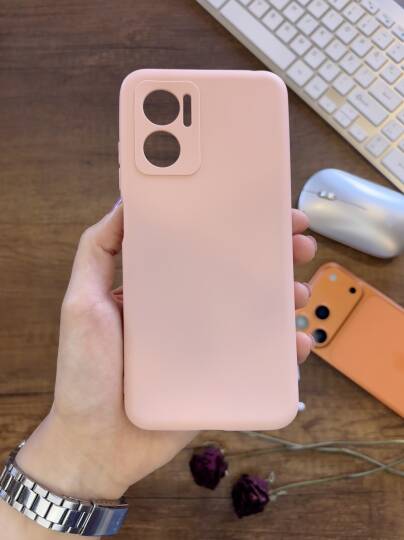 Redmi Note 11E Uyumlu Kamera Korumalı Darbeye Dayanıklı Renk Atmayan Fab Silikon Kılıf - 35