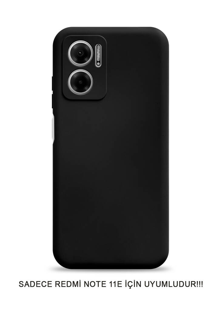 Redmi Note 11E Uyumlu Kamera Korumalı Darbeye Dayanıklı Renk Atmayan Fab Silikon Kılıf - 36