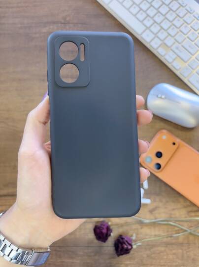 Redmi Note 11E Uyumlu Kamera Korumalı Darbeye Dayanıklı Renk Atmayan Fab Silikon Kılıf - 40