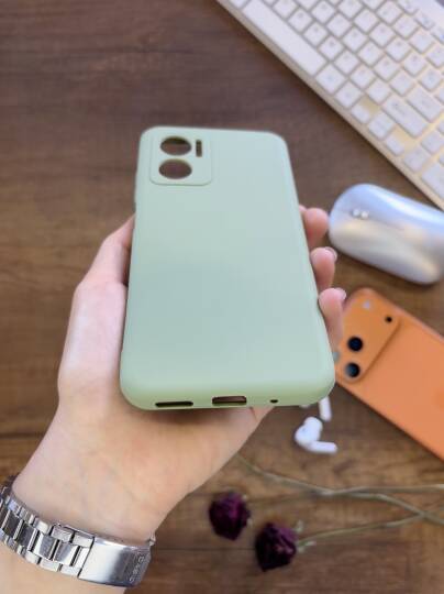 Redmi Note 11E Uyumlu Kamera Korumalı Darbeye Dayanıklı Renk Atmayan Fab Silikon Kılıf - 42