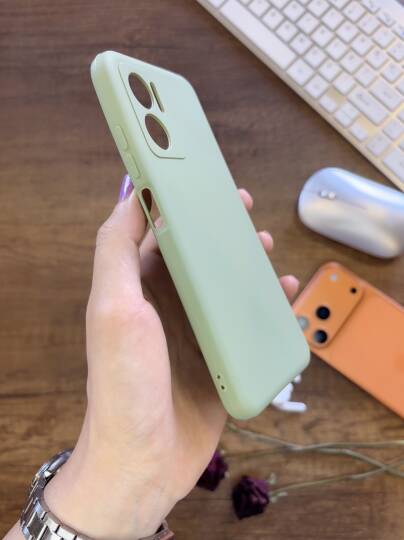 Redmi Note 11E Uyumlu Kamera Korumalı Darbeye Dayanıklı Renk Atmayan Fab Silikon Kılıf - 43