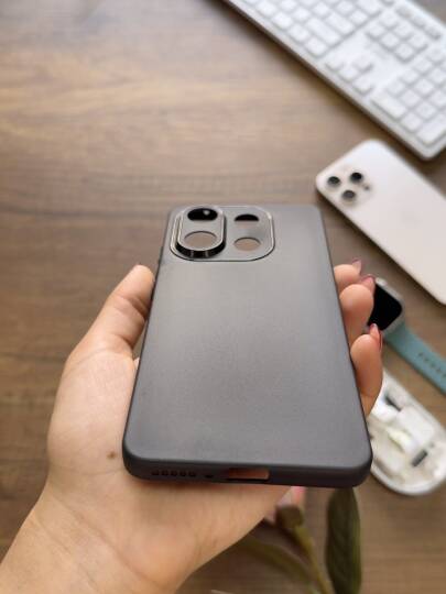 Redmi Note 13 4G Uyumlu Süper İnce Mat Ultra Thin Silikon Kılıf