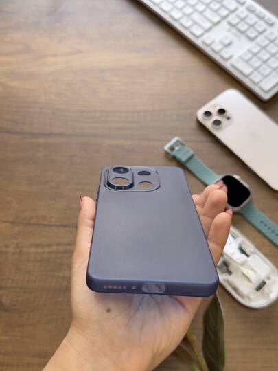 Redmi Note 13 4G Uyumlu Süper İnce Mat Ultra Thin Silikon Kılıf - 9