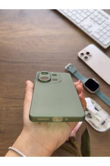 Redmi Note 13 Pro 4G Uyumlu Süper İnce Mat Ultra Thin Silikon Kılıf - 2